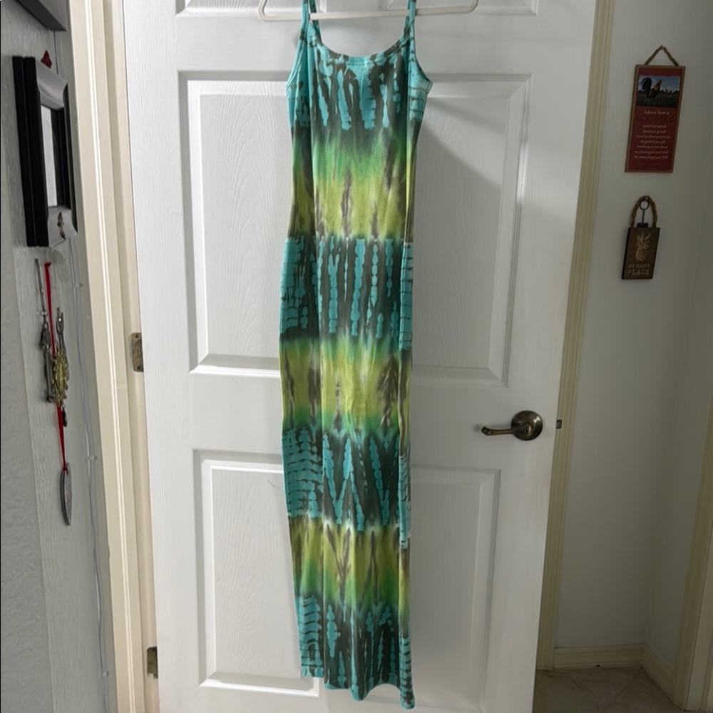 Young Fabulous & Broke Green Maxi Dress